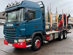Scania G480 *6x4*Blatt *Holz*Manual*Palfinger M12Z91*