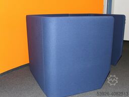 BUZZISPACE Buzziville blau Design Büromöbel