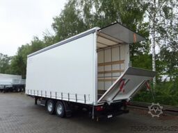 Möslein TPS 11 DL 7,30  neuer Planenanhänger, Ladebordwand + Durchladbar