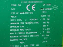 Niftylift HR28 HYBRIDE Valid inspection, *Guarantee! Hybrid,