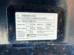 MERCEDES-BENZ Arocs 4153 8x4 Crane / Grua MPG 220 TM7 Winch