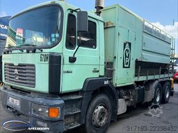 MAN 33.414 6X4 Steel springs, RVS tank