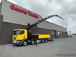 Scania G450 8X4 BAKWAGEN + PALFINGER PK 110002 = JIB P...