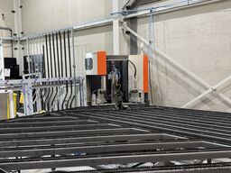 Vierkops hoeklasmachine voor kunststof p WM 750