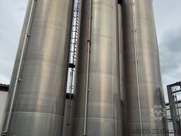 Zeppelin Edelstahlsilos 70 m³