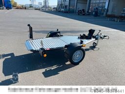 LORRIES MT-1 Motorrad Anhänger Absenkbar Faltbar