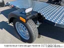 LORRIES MT-1 Motorrad Anhänger Absenkbar Faltbar