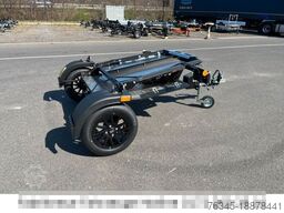 LORRIES MT-1 Motorrad Anhänger Absenkbar Faltbar