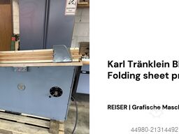 Karl Tränklein BP-Falzbogenpresse