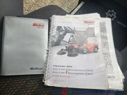 Hako Citymaster 2000 Sweeper 4 Radlenkung nur 52 TKM
