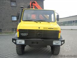 Mercedes-Benz UNIMOG 1300L mit großem Kran + Funkfernsteuerung