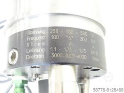 GMN TSE 110 - 6000 / 1.75 Hochgeschwindigkeitsspindel SN:R346576 - ! -