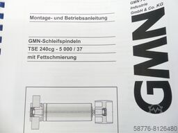 GMN TSE 240 cg - 5000 / 37 Schleifspindel 384128    !
