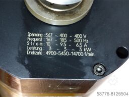 GMN TSE 75cdu  x 250/15000 Hochgeschwindigkeitsspindel