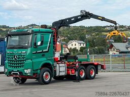 MERCEDES-BENZ AROCS 3363 *HOLZTRANSPORTER * LOGLIFT 251S /6x4