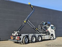 MAN TGS 35.470 8x4 / HMF 2243 Z KRAAN + HAAKARM