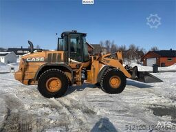 CASE 721E wheel loader w/ bucket. WATCH VIDEO.