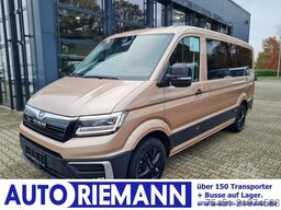 Man TGE 3.180 Kombi 9 Sitze ALU KAMERA ERGO LED NAVI LEDER Sonderumbau