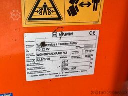 HAMM HD12 VV Tandemwalze
