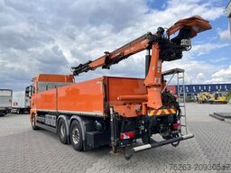 MAN TGX 26.480 6x2 Atlas 145.2 Kran Baustoff / AHK