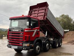 SCANIA R 124 420 8x4 Kipper / Retarder