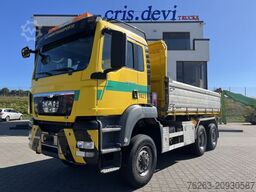 MAN TGS 28.480 6x4 4x4 Dreiseitenkipper Liftachse