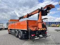 MAN TGX 26.480 6x2 Atlas 145.2 Kran Baustoff / AHK
