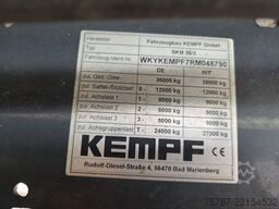 KEMPF Schleusenkipper, Rüttler, ca. 58,7 cbm, Lift