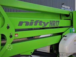 Niftylift HR17NDE HYBRIDE Hybrid Battery & Diesel, 17m Worki