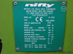 Niftylift HR28 HYBRIDE Valid inspection, *Guarantee! Hybrid,