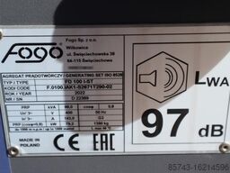 Fogo FD100 I-ST Valid inspection, *Guarantee! Diesel, 1