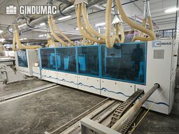 HOMAG WEEKE industrial production line for high-volume panel processing and edge-banding