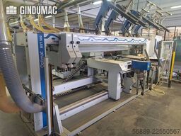 HOMAG WEEKE industrial production line for high-volume panel processing and edge-banding