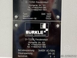 Bürkle DAK 1400 LAM 4 Walzen