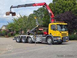 Scania P450 8x2!!KRAAN/HAAK!! EX GEMEENTE!!EURO6!!