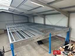 10x25m Lagerbühne , Belastung : 500kg/qm Unterkante: 3,0m , ca. 250qm Systembühne