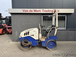 HAMM HD 8 VV Trilwals / Road Roller / Tandemwalze 2014 Kubota Diesel