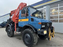 Unimog U 1500 (425) Ferrari Kran 147.2A*Jib* TÜV NEU!