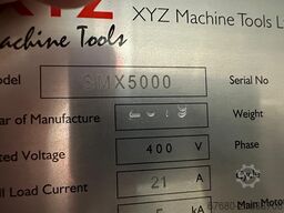 XYZ Machine Tools SMX 5000