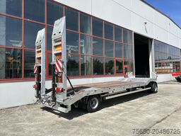 Möslein T 2 Schwebheim Neuer 2 Achs Tieflader- Anhänger, Verbreiterung