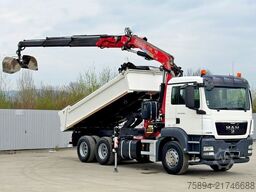 MAN TGS 26.360 * FASSI F135A.23 + FUNK / 6x4 * TOP