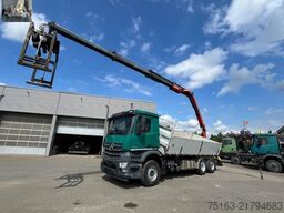 MERCEDES-BENZ Arocs 2648 6x2 3-Achs Kipper Heckkran Funk