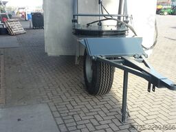  Mestcontainer met neuswiel