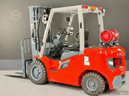 Heli CPYD35-G3- GAS  2,5t 3,3m Hub - KUBOTA - Garantie