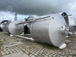 120hl Stainless steel tank conical bottom