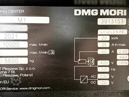 DMG MORI M1 - Plus - Sinumerik 828D