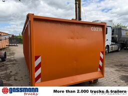  Abrollcontainer mit hydr. Deckel ca. 27m³