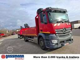 Mercedes-Benz Antos 1830 4x2, Kran HIAB 122 B-3 HIDUO, Funk