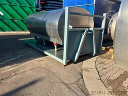  CISTERNA SCARRABILE USATA IN ACCIAIO INOX