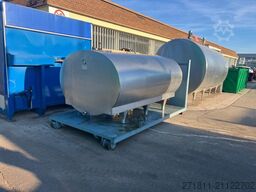  CISTERNA SCARRABILE USATA IN ACCIAIO INOX